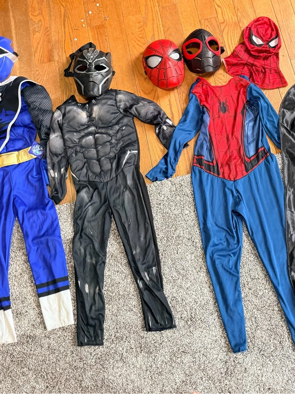 Kids Superhero Costumes with masks